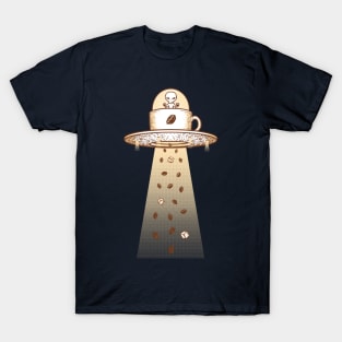 UFO Coffee Beans T-Shirt